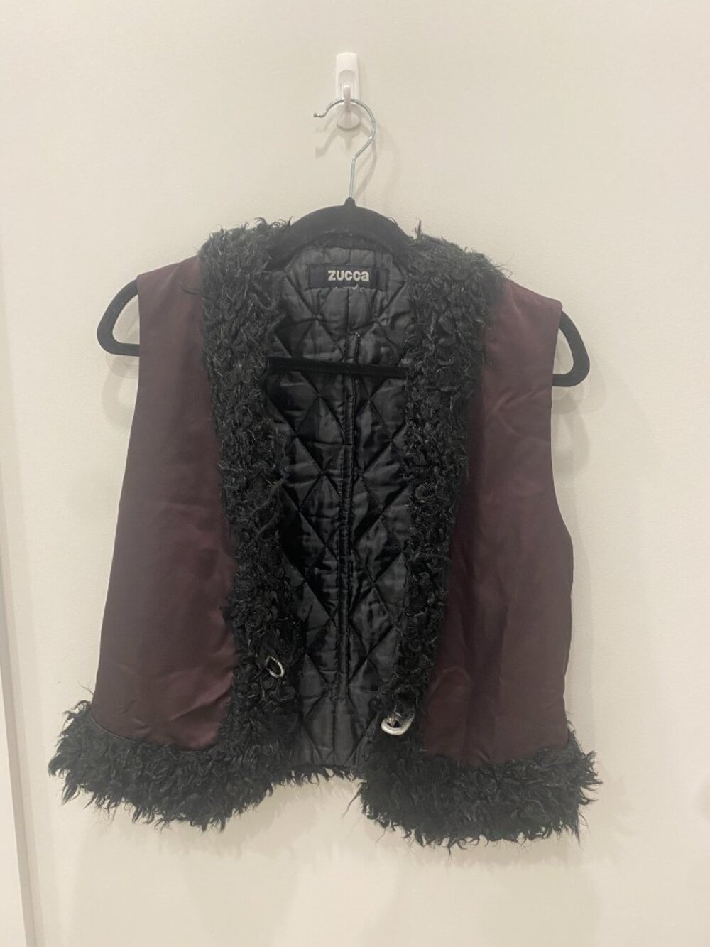 Zucca Vest - Purple with Black Trim - Picture 2 of 3